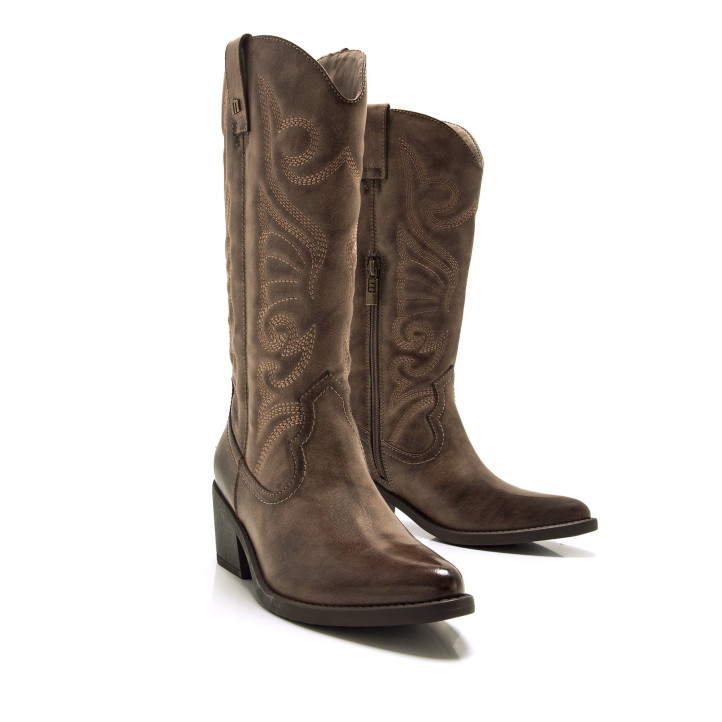 BOTAS DE MUJER MUSTANG TANUBIS MARRON 59794 61026 - Querol online