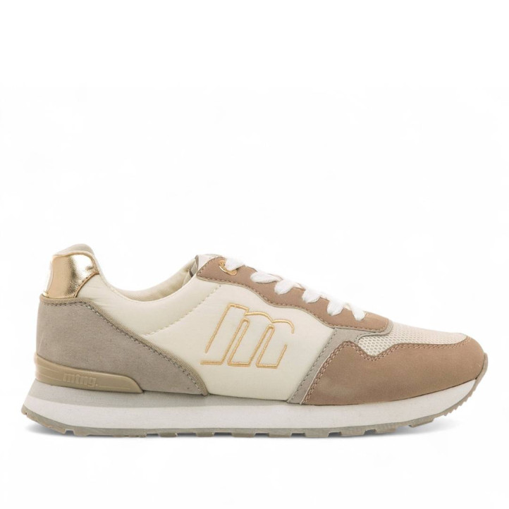DEPORTIVAS DE MUJER MUSTANG JOGGO BEIGE 60441 60797 - Querol online