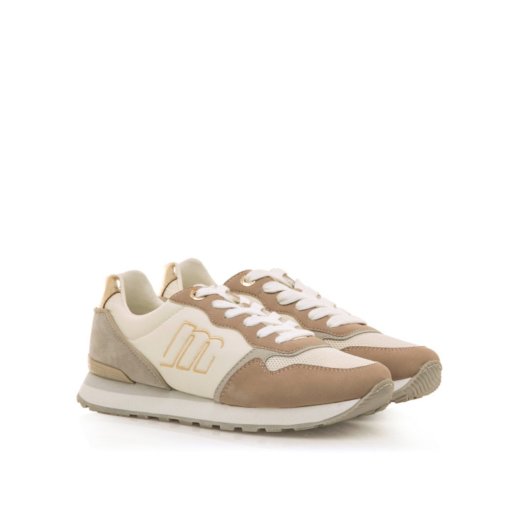 DEPORTIVAS DE MUJER MUSTANG JOGGO BEIGE 60441 60797 - Querol online