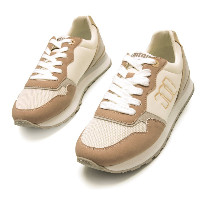 DEPORTIVAS DE MUJER MUSTANG JOGGO BEIGE 60441 60797 - Querol online