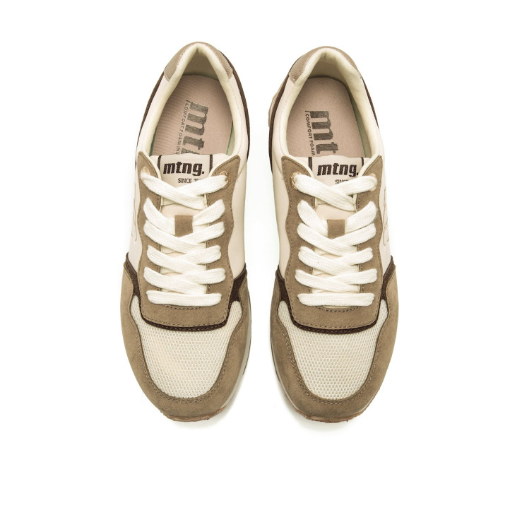 DEPORTIVAS DE MUJER MUSTANG JOGGO MARRON 60441 60799 - Querol online