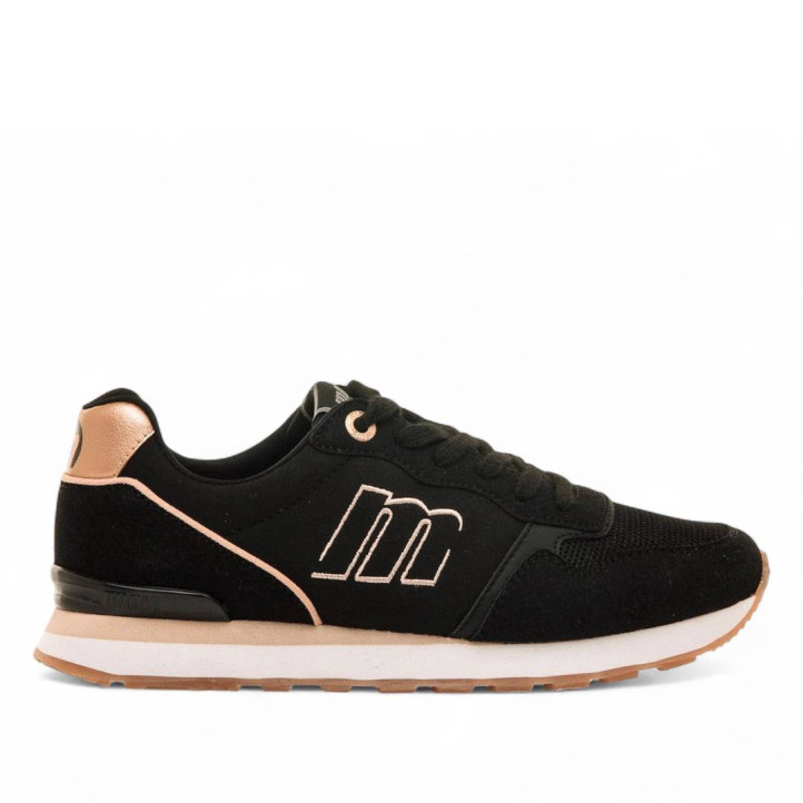 DEPORTIVAS DE MUJER MUSTANG JOGGO NEGRO 60441 60800 - Querol online
