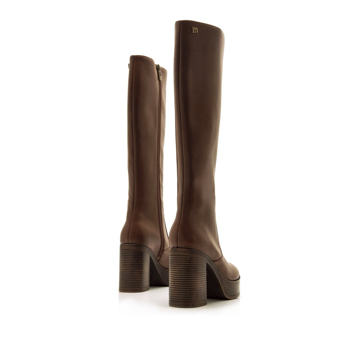 BOTAS DE MUJER MUSTANG NEW 67 MARRON 50522 60980 - Querol online