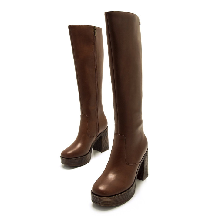 BOTAS DE MUJER MUSTANG NEW 67 MARRON 50522 60980 - Querol online