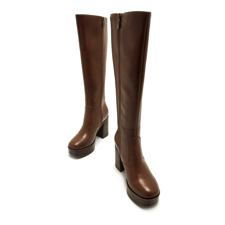 BOTAS DE MUJER MUSTANG NEW 67 MARRON 50522 60980 - Querol online