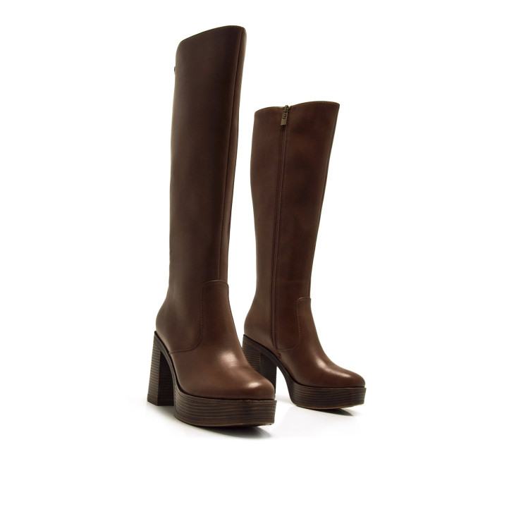 BOTAS DE MUJER MUSTANG NEW 67 MARRON 50522 60980 - Querol online