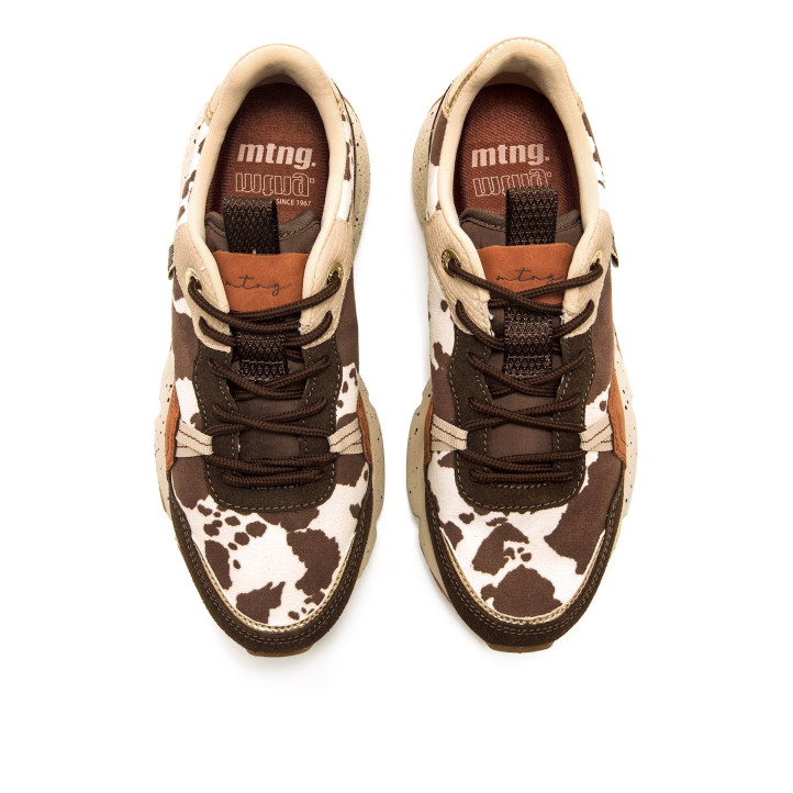 DEPORTIVAS DE MUJER MUSTANG CLIMB MARRON 60431 60795 - Querol online