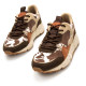 DEPORTIVAS DE MUJER MUSTANG CLIMB MARRON 60431 60795 - Querol online