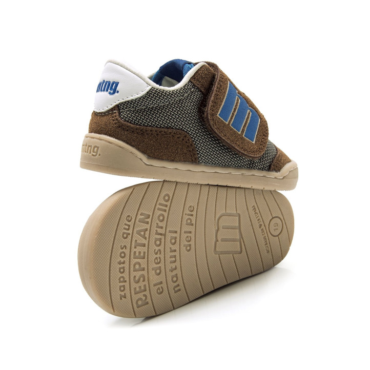 DEPORTIVAS DE NIñO MTNG KIDS FREE BABY MARRON 48934 60905 - Querol online