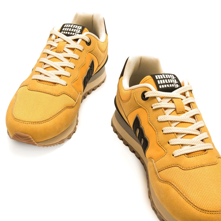 DEPORTIVAS DE HOMBRE MUSTANG PORLANDOS AMARILLO 84711 60837 - Querol online