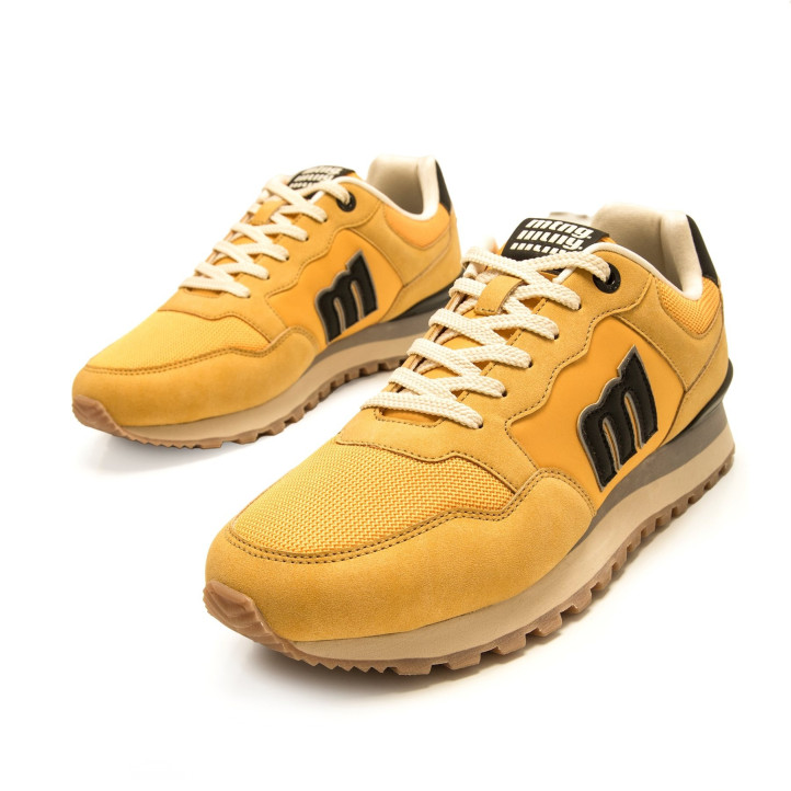 DEPORTIVAS DE HOMBRE MUSTANG PORLANDOS AMARILLO 84711 60837 - Querol online