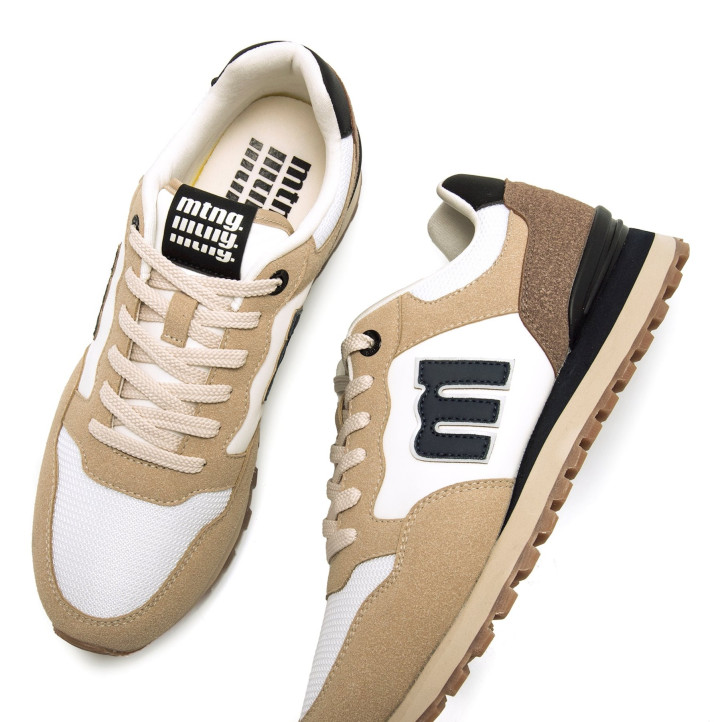 DEPORTIVAS DE HOMBRE MUSTANG PORLANDOS BEIGE 84711 60839 - Querol online