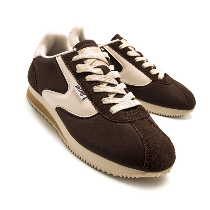 DEPORTIVAS DE MUJER MUSTANG ZETA MARRON 60884 60825 - Querol online