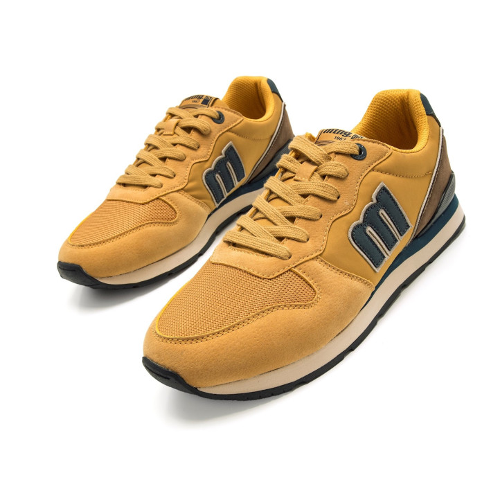 DEPORTIVAS DE HOMBRE MUSTANG JOGGO AMARILLO 84467 60776 - Querol online