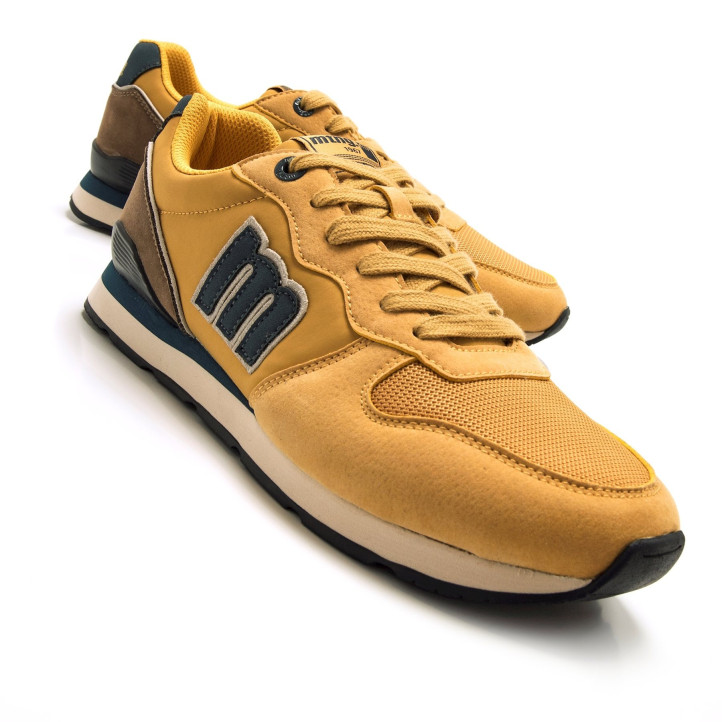 DEPORTIVAS DE HOMBRE MUSTANG JOGGO AMARILLO 84467 60776 - Querol online
