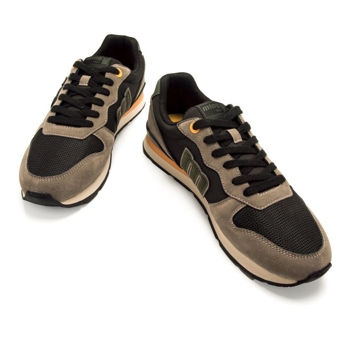 DEPORTIVAS DE HOMBRE MUSTANG JOGGO NEGRO 84467 60773 - Querol online