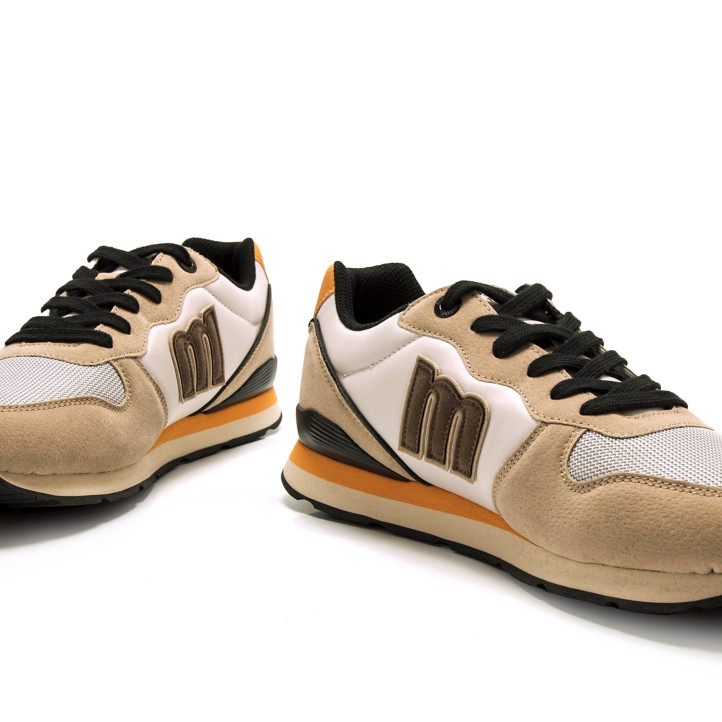DEPORTIVAS DE HOMBRE MUSTANG JOGGO BEIGE 84467 60774 - Querol online