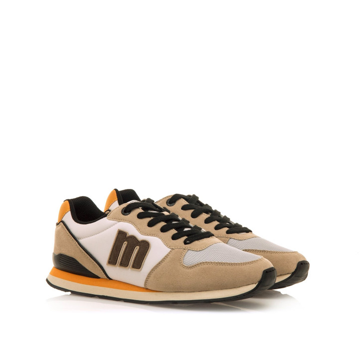 DEPORTIVAS DE HOMBRE MUSTANG JOGGO BEIGE 84467 60774 - Querol online