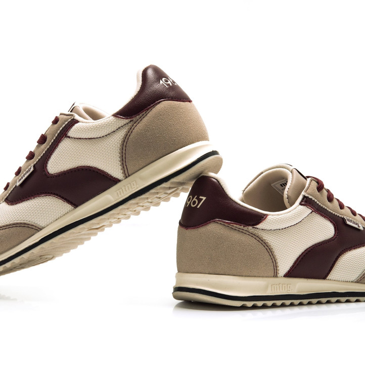DEPORTIVAS DE MUJER MUSTANG OLYMPIC BEIGE 60858 60814 - Querol online