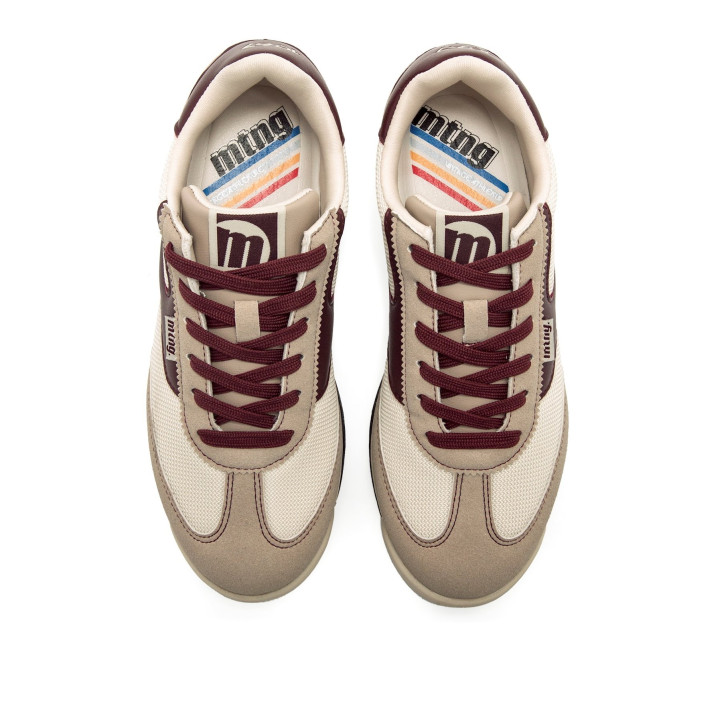 DEPORTIVAS DE MUJER MUSTANG OLYMPIC BEIGE 60858 60814 - Querol online