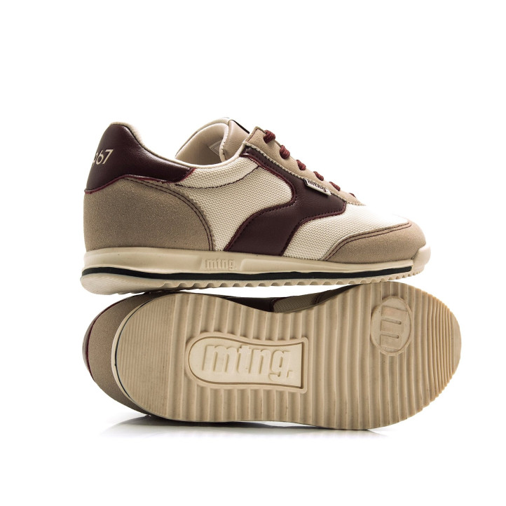 DEPORTIVAS DE MUJER MUSTANG OLYMPIC BEIGE 60858 60814 - Querol online