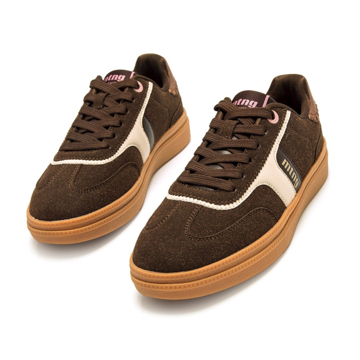DEPORTIVAS DE MUJER MUSTANG CUMBIA MARRON 60859 60817 - Querol online