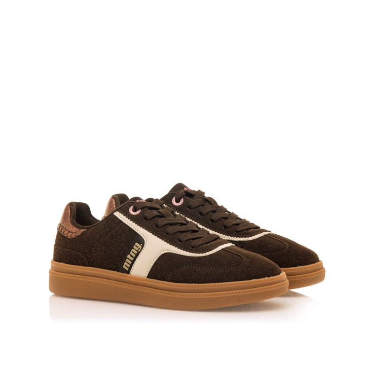 DEPORTIVAS DE MUJER MUSTANG CUMBIA MARRON 60859 60817 - Querol online