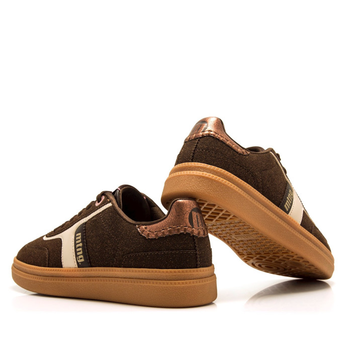 DEPORTIVAS DE MUJER MUSTANG CUMBIA MARRON 60859 60817 - Querol online