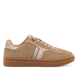 DEPORTIVAS DE MUJER MUSTANG CUMBIA MARRON 60859 60816 - Querol online