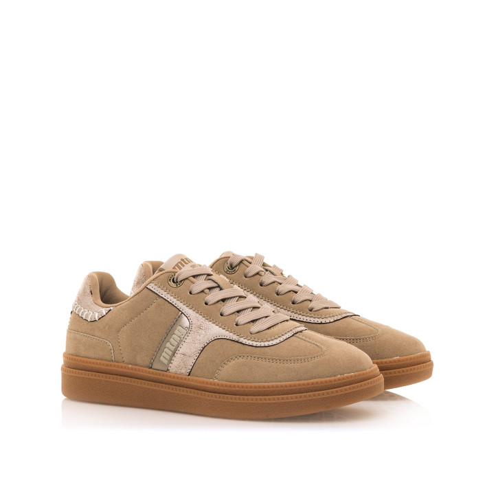 DEPORTIVAS DE MUJER MUSTANG CUMBIA MARRON 60859 60816 - Querol online