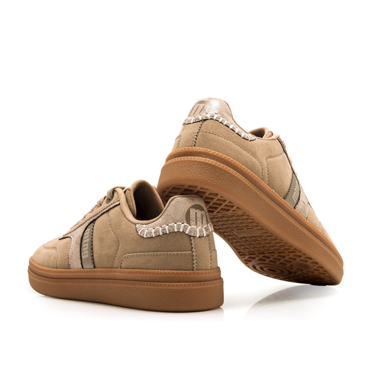 DEPORTIVAS DE MUJER MUSTANG CUMBIA MARRON 60859 60816 - Querol online