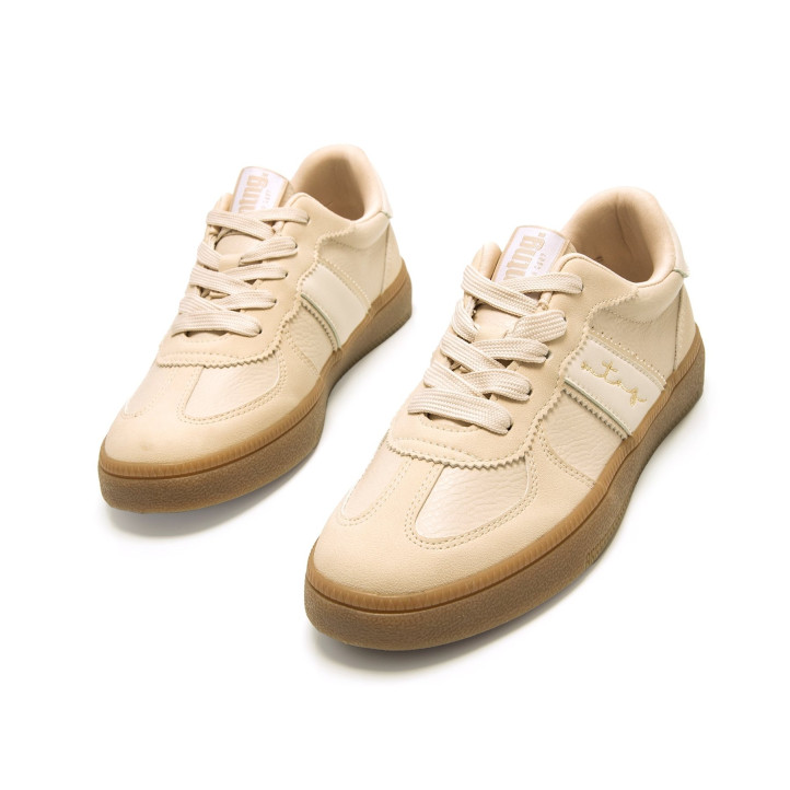 DEPORTIVAS DE MUJER MUSTANG ROY BEIGE 60860 60822 - Querol online