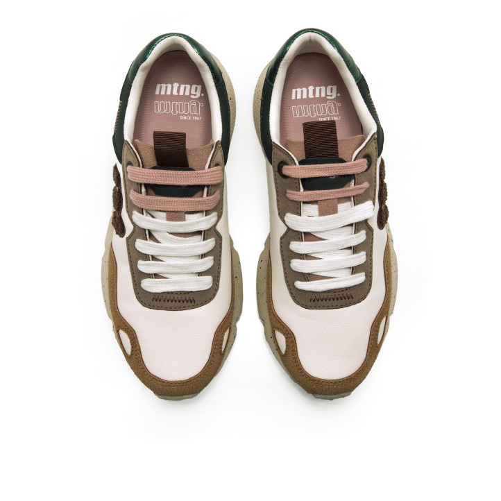 DEPORTIVAS DE MUJER MUSTANG CLIMB MARRON 60885 60826 - Querol online