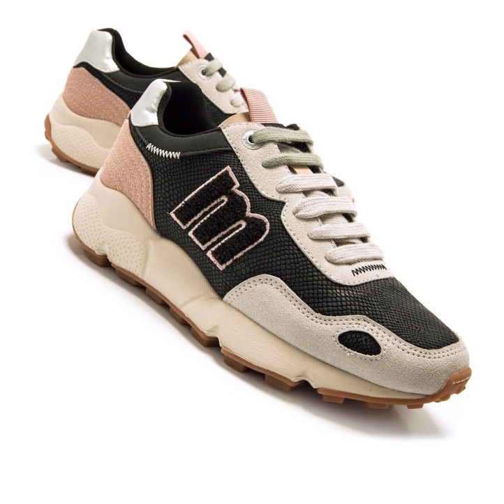 DEPORTIVAS DE MUJER MUSTANG CLIMB NEGRO 60885 61056 - Querol online