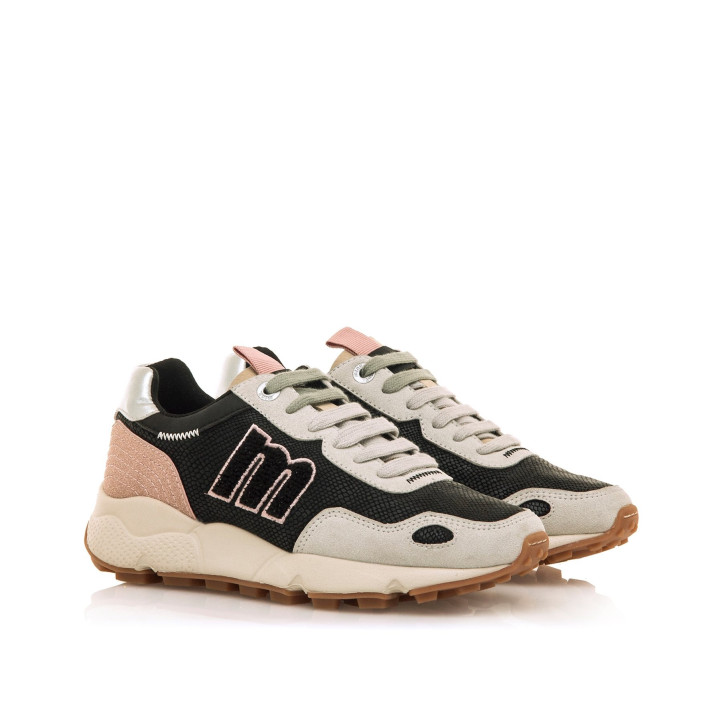 DEPORTIVAS DE MUJER MUSTANG CLIMB NEGRO 60885 61056 - Querol online