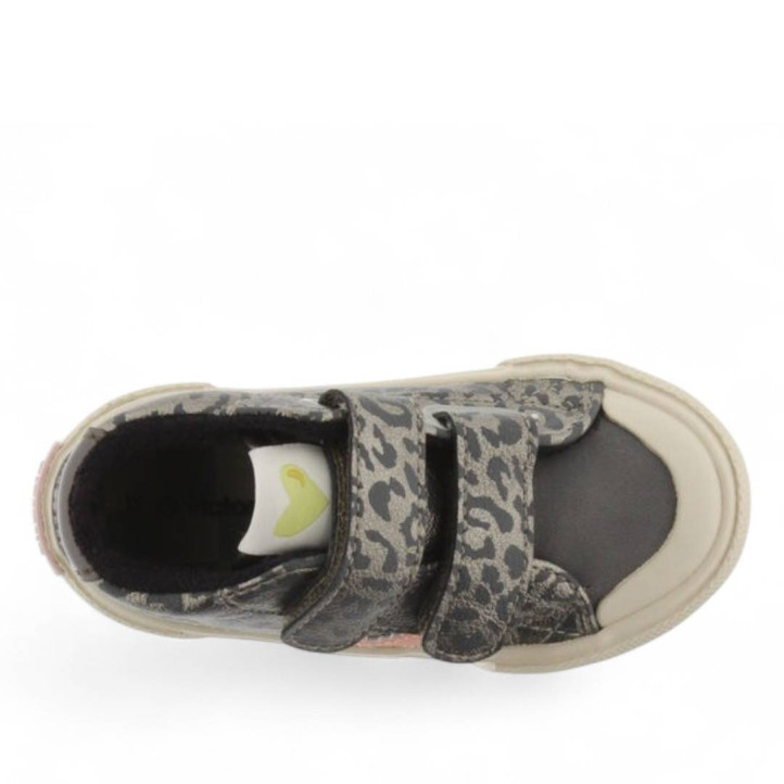 Zapatillas altas Victoria tribu con tiras metalizadas, animal print y flúor - Querol online