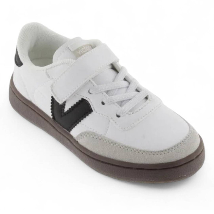 Zapatillas deporte Victoria oslo blancas con suela marrón - Querol online