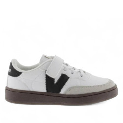 Zapatillas deporte Victoria oslo blancas con suela marrón - Querol online