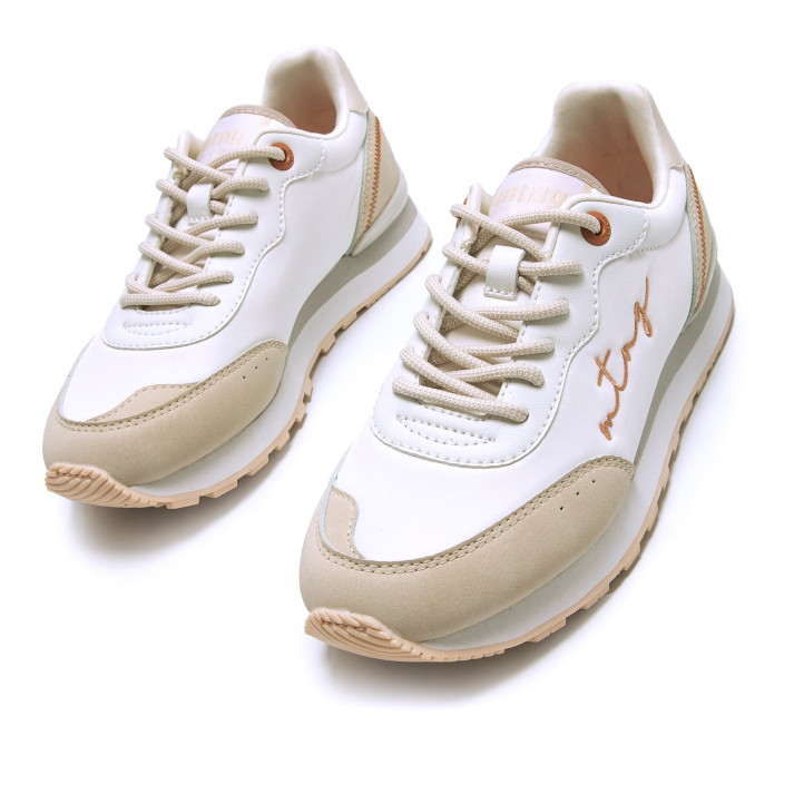 DEPORTIVAS DE MUJER MUSTANG JOGGO BLANCO 60439 61029 - Querol online