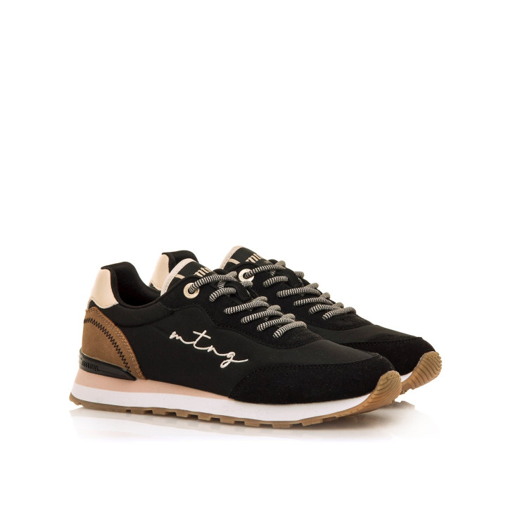 DEPORTIVAS DE MUJER MUSTANG JOGGO NEGRO 60439 61028 - Querol online