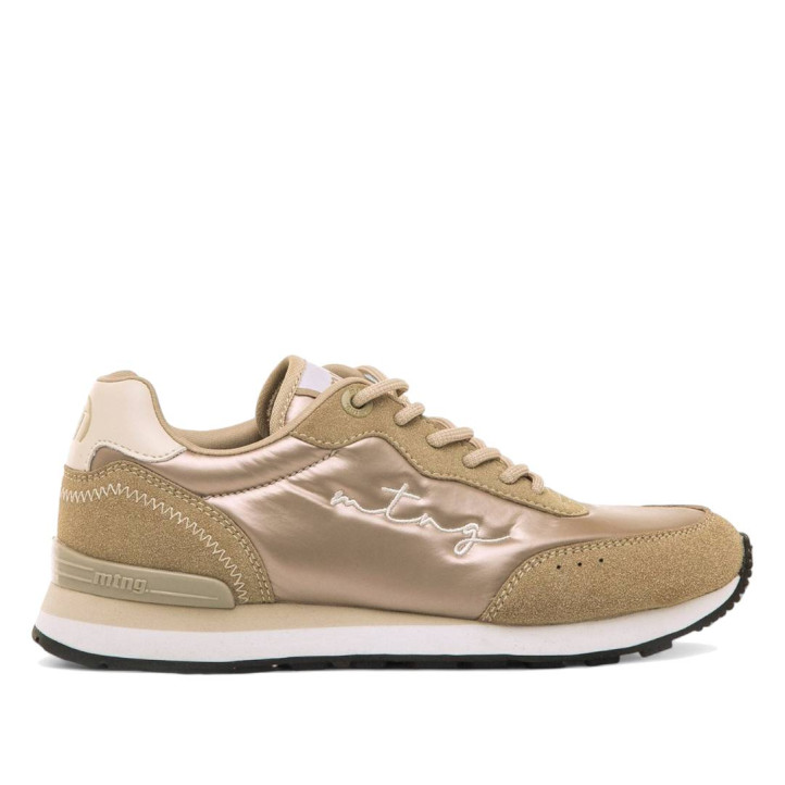 DEPORTIVAS DE MUJER MUSTANG JOGGO ORO 60439 61031 - Querol online