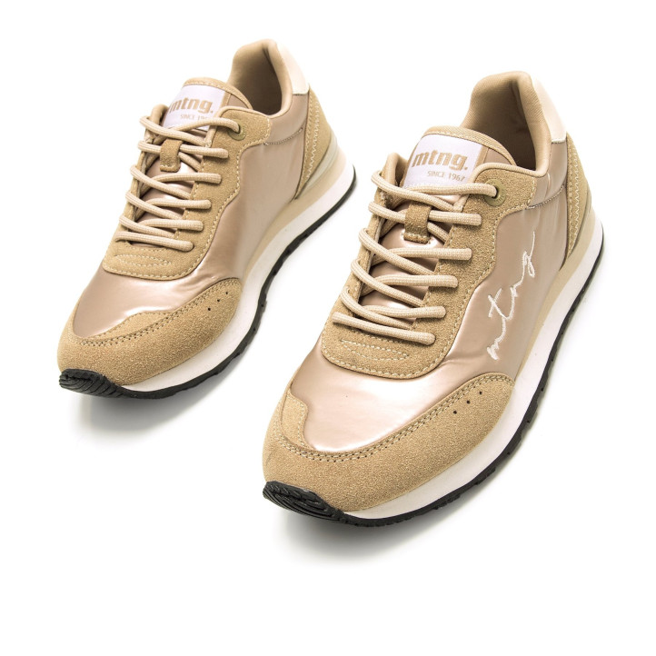DEPORTIVAS DE MUJER MUSTANG JOGGO ORO 60439 61031 - Querol online