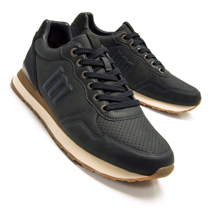 DEPORTIVAS DE HOMBRE MUSTANG PORLAND AZUL 84755 60841 - Querol online