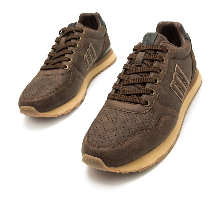 DEPORTIVAS DE HOMBRE MUSTANG PORLAND MARRON 84755 60843 - Querol online