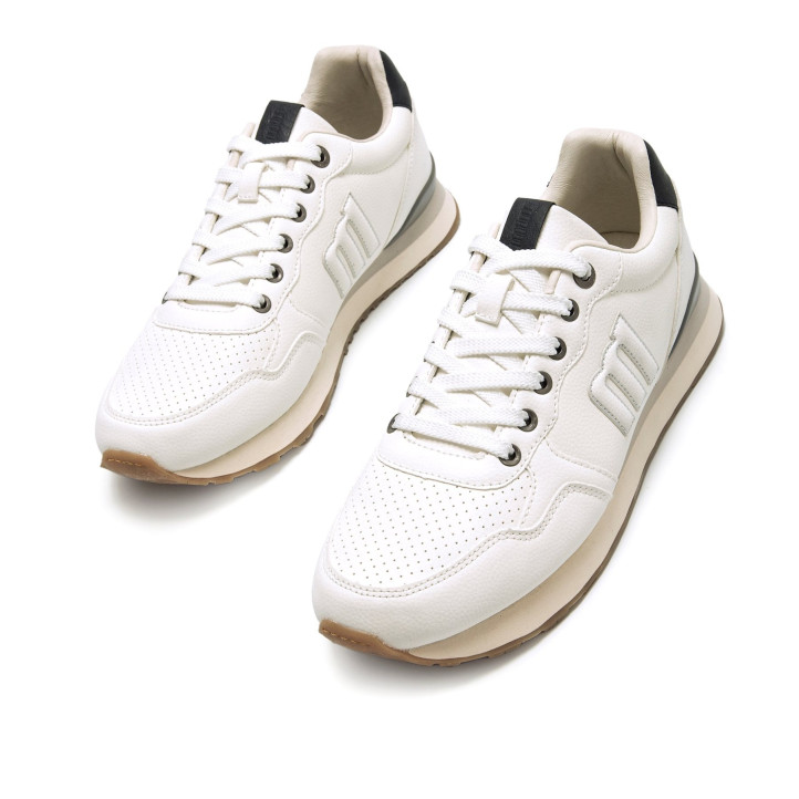 DEPORTIVAS DE HOMBRE MUSTANG PORLAND BLANCO 84755 60842 - Querol online