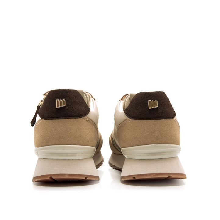DEPORTIVAS DE MUJER MUSTANG JOGGO BEIGE 60391 60792 - Querol online