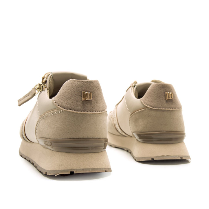 DEPORTIVAS DE MUJER MUSTANG JOGGO BEIGE 60391 60790 - Querol online