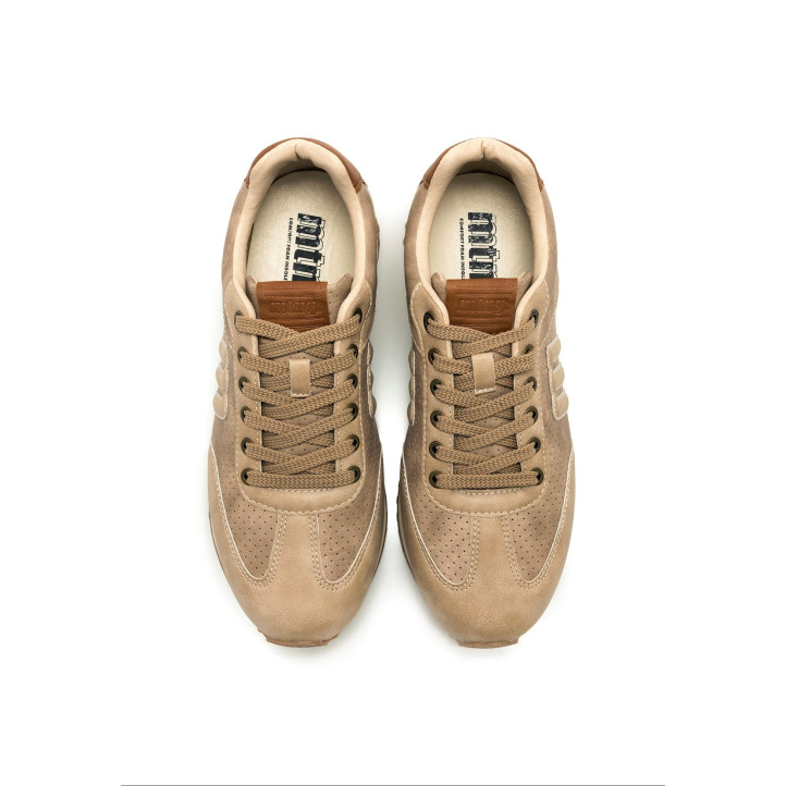 DEPORTIVAS DE HOMBRE MUSTANG PORLAND-R BEIGE 84808 61090 - Querol online
