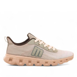 DEPORTIVAS DE MUJER MUSTANG CUBE BEIGE 60891 61058 - Querol online