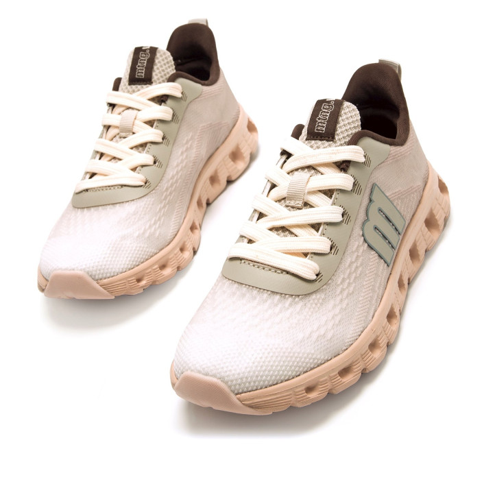 DEPORTIVAS DE MUJER MUSTANG CUBE BEIGE 60891 61058 - Querol online